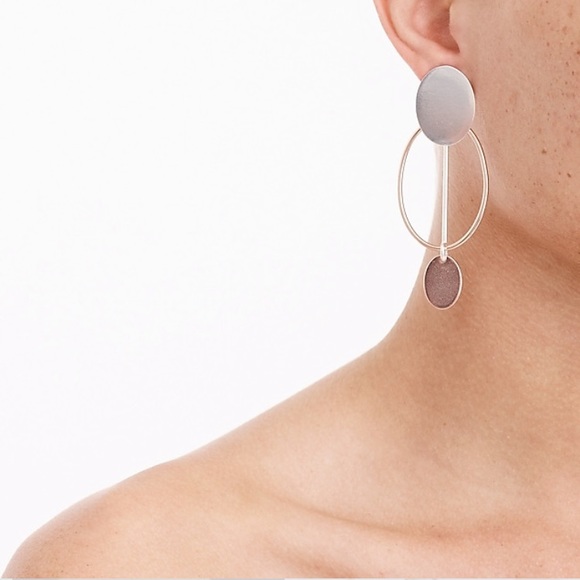 J.Crew triple oval earrings - Picture 4 of 4